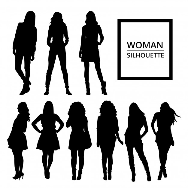 626x626 Woman Silhouettes Vectors, Photos And Free Download