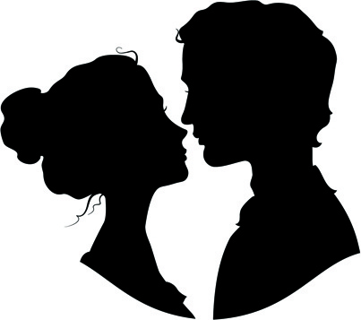 403x357 Woman Silhouette Free Vector Download