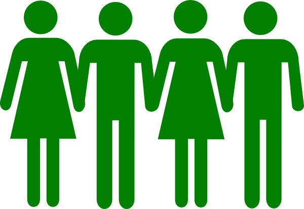 Female Stick Figure Vector