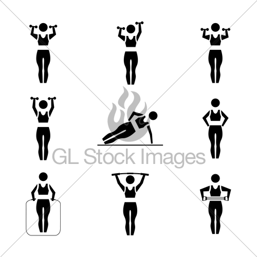 Female Stick Figure Vector at Collection of Female