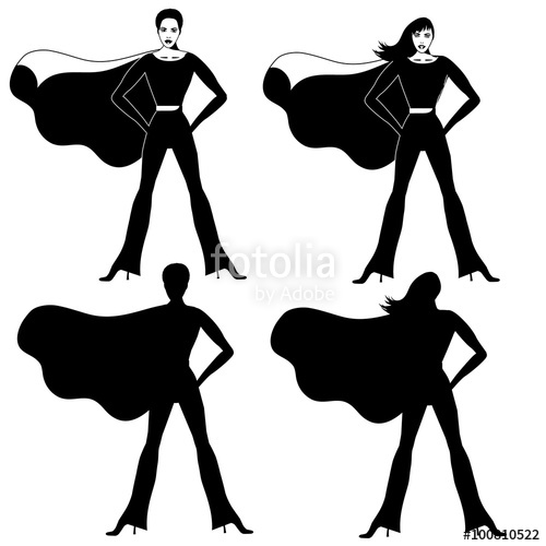 Female Superheroes Collection Stock Image And Royalty Free Vector 500x500 Female Superheroes Collection Stock Image And Royalty Free Vector