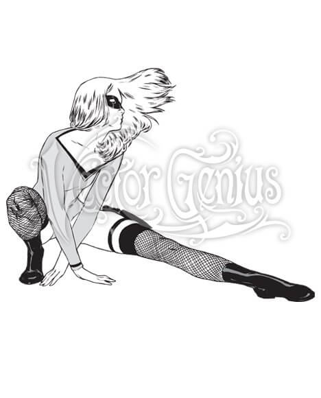 Masked Female Superhero Stock Art 468x580 Masked Female Superhero Stock Art