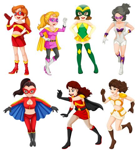 Seven Female Superheroes 442x490 Seven Female Superheroes