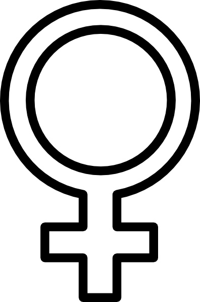 396x597 Female Symbol Clip Art Free Vector In Open Office Drawing