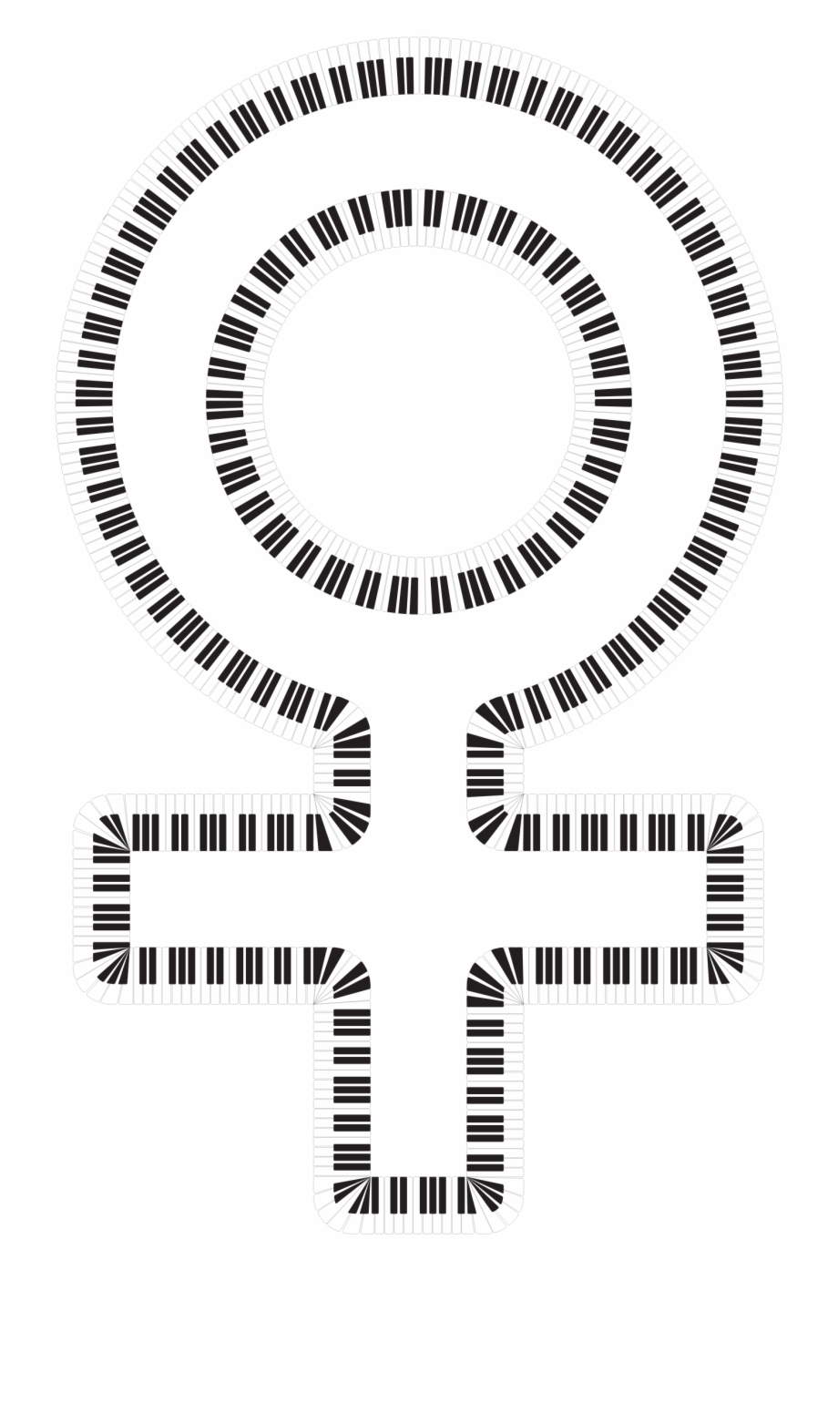 920x1552 This Free Icons Png Design Of Female Symbol Piano Keys