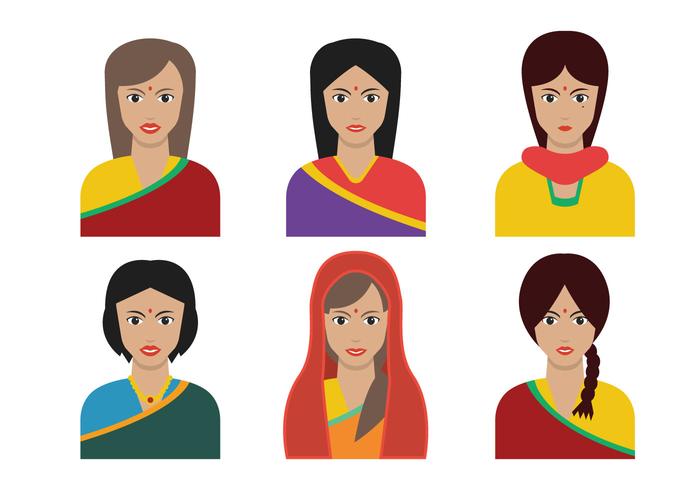 Indian Woman Vector 700x490 Indian Woman Vector