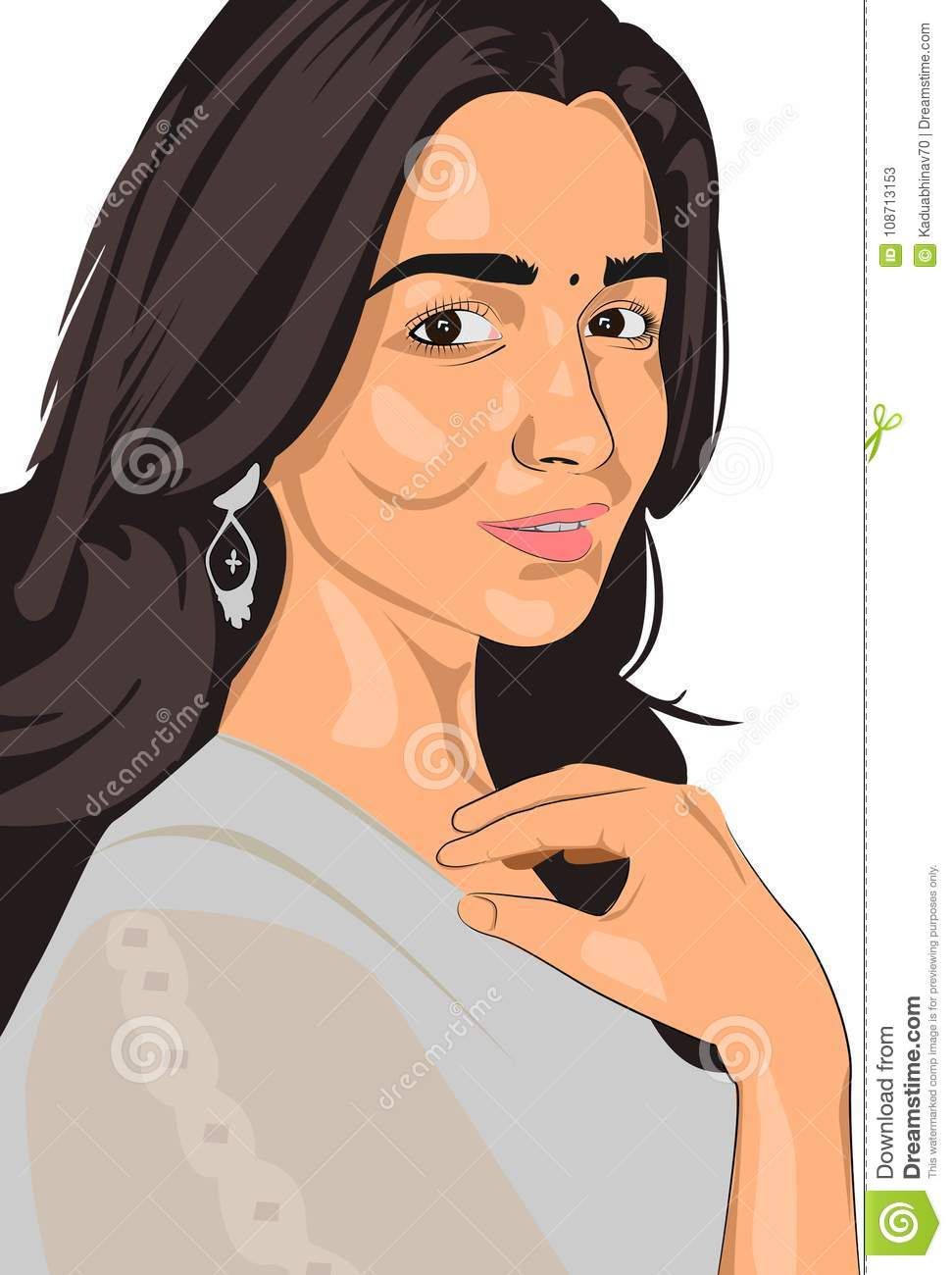 Alia Bhatt Vector Art A Celebrity Vector Art Illustration 971x1300 Alia Bhatt Vector Art A Celebrity Vector Art Illustration