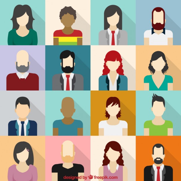 Male And Female Avatars Vector Free Download 626x626 Male And Female Avatars Vector Free Download
