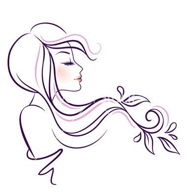 Profile Women Vector Art 380x400 Profile Women Vector Art
