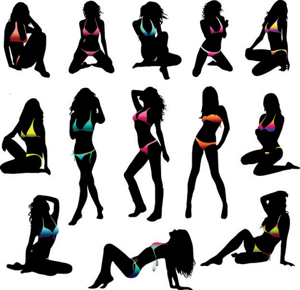 Sexy Female Silhouette 600x579 Sexy Female Silhouette