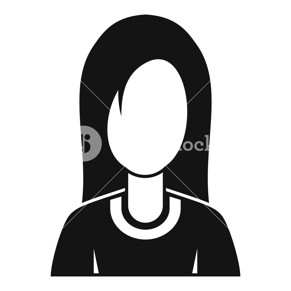 1000x1000 Female Avatar Profile Picture Icon Simple Illustration Of Female