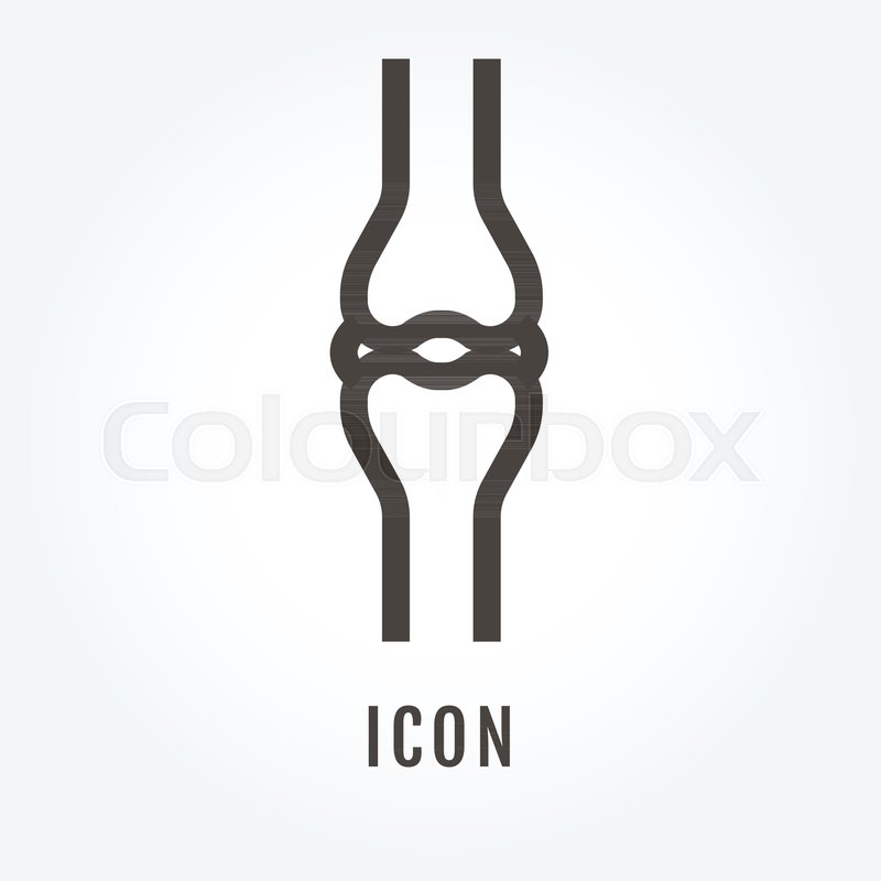 800x800 Icon Femur Illustration Isolated Sign Stock Vector Colourbox