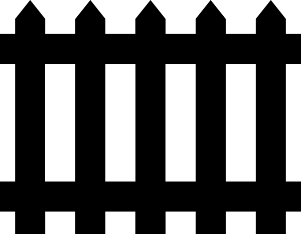 Fence Clip Art 600x466 Fence Clip Art