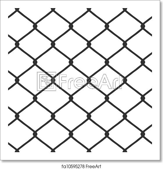 Free Art Print Of Chain Link Fence Vector A Chain Link Fence 561x581 Free Art Print Of Chain Link Fence Vector A Chain Link Fence