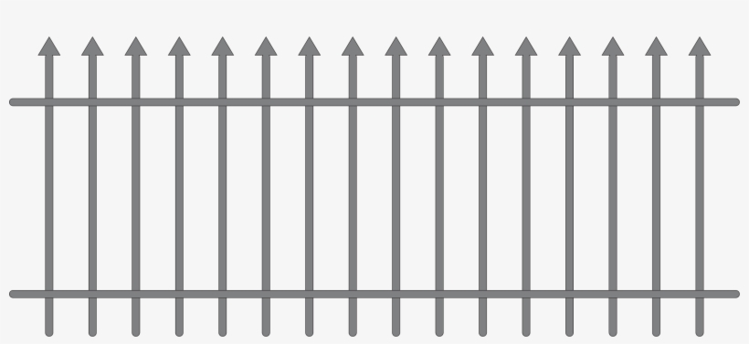 Iron Fence Vector 820x377 Iron Fence Vector