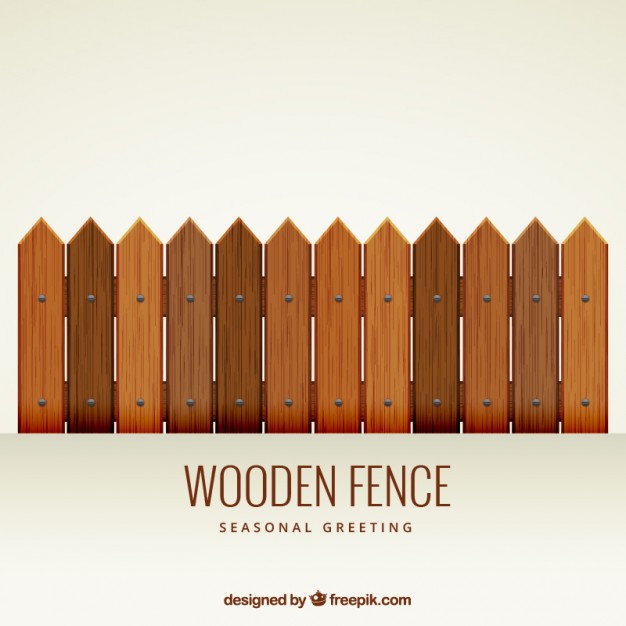 Wooden Fence Vector Free Download 626x626 Wooden Fence Vector Free Download