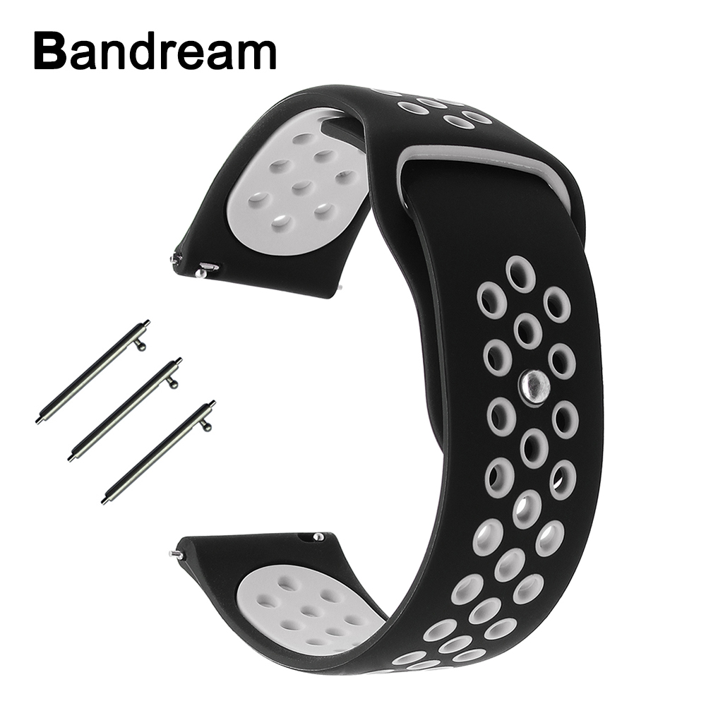 1000x1000 Quick Release Silicone Rubber Watchband +tool For Vector Luna