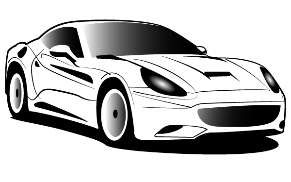 600x375 Ferrari Free Vector Art