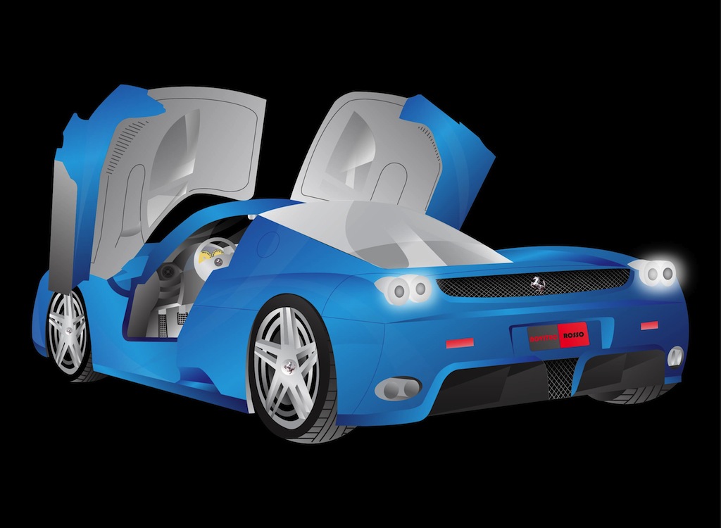 1024x750 Ferrari Vector