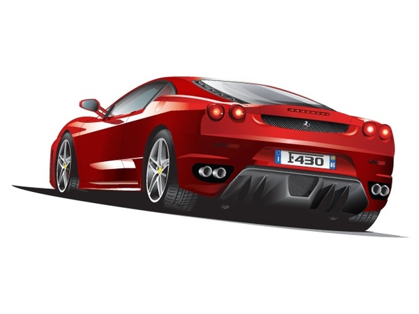 600x450 Ferrari Free Vector Download