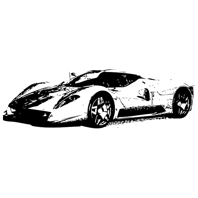 660x660 Ferrari Vector Image