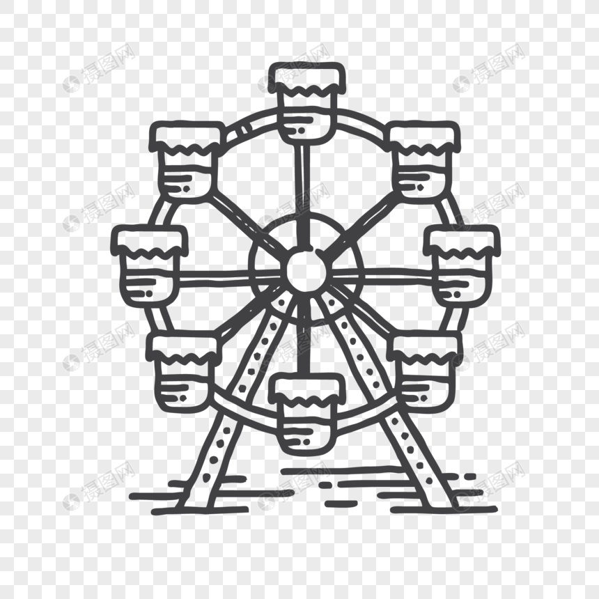 Ferris Wheel Vector Png Image Picture Free Download 860x860 Ferris Wheel Vector Png Image Picture Free Download