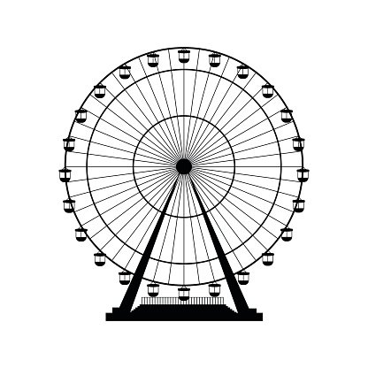 Vector Ferris Funfair Background Stock Vectors 416x416 Vector Ferris Funfair Background Stock Vectors