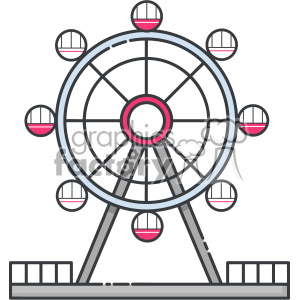 Ferris Wheel Clip Art Vector Images Clipart Royalty Free Gif 300x300 Ferris Wheel Clip Art Vector Images Clipart Royalty Free Gif