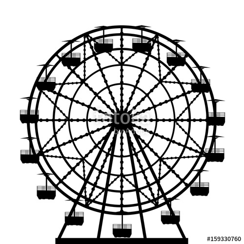 Pictures Of Ferris Wheel Silhouette 500x500 Pictures Of Ferris Wheel Silhouette