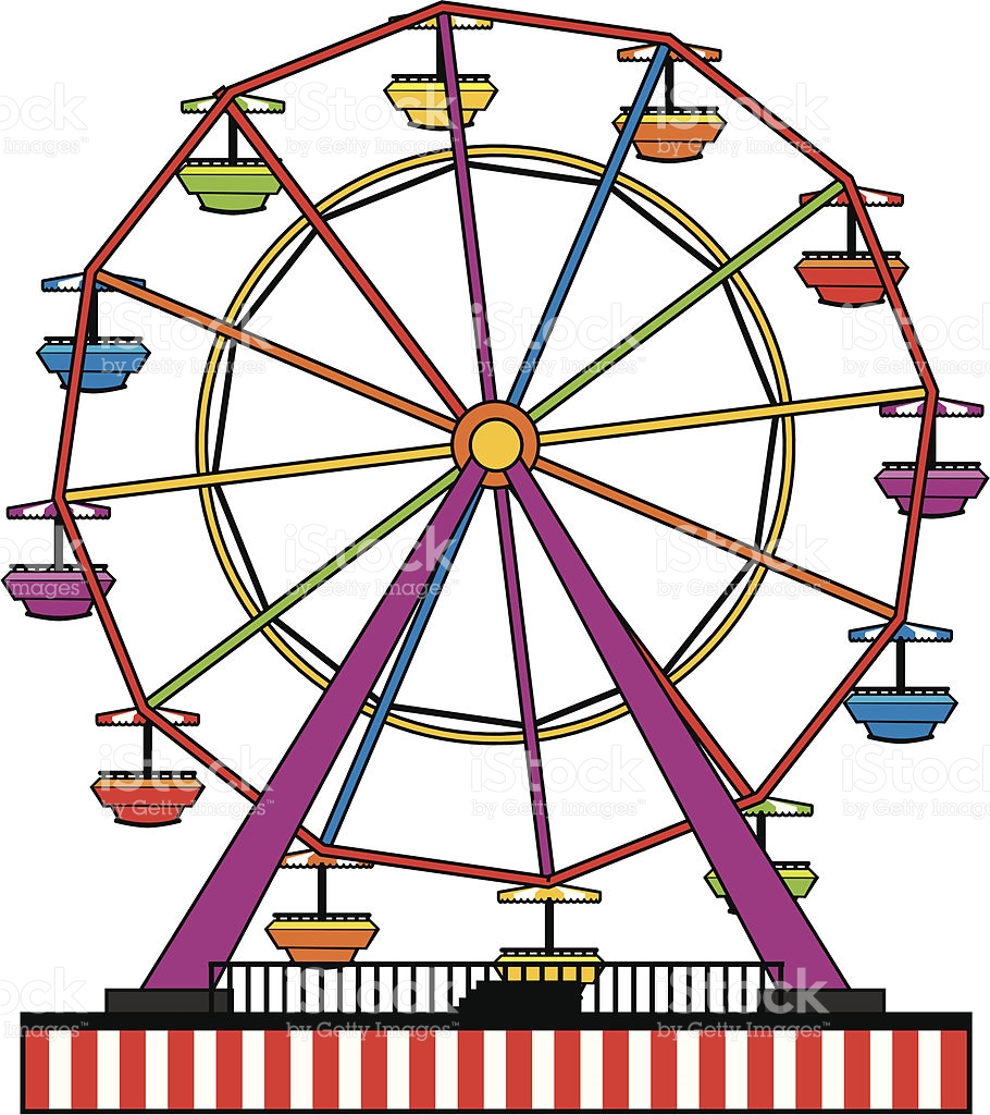 Simple Ferris Wheel Clipart 910x1024 Simple Ferris Wheel Clipart