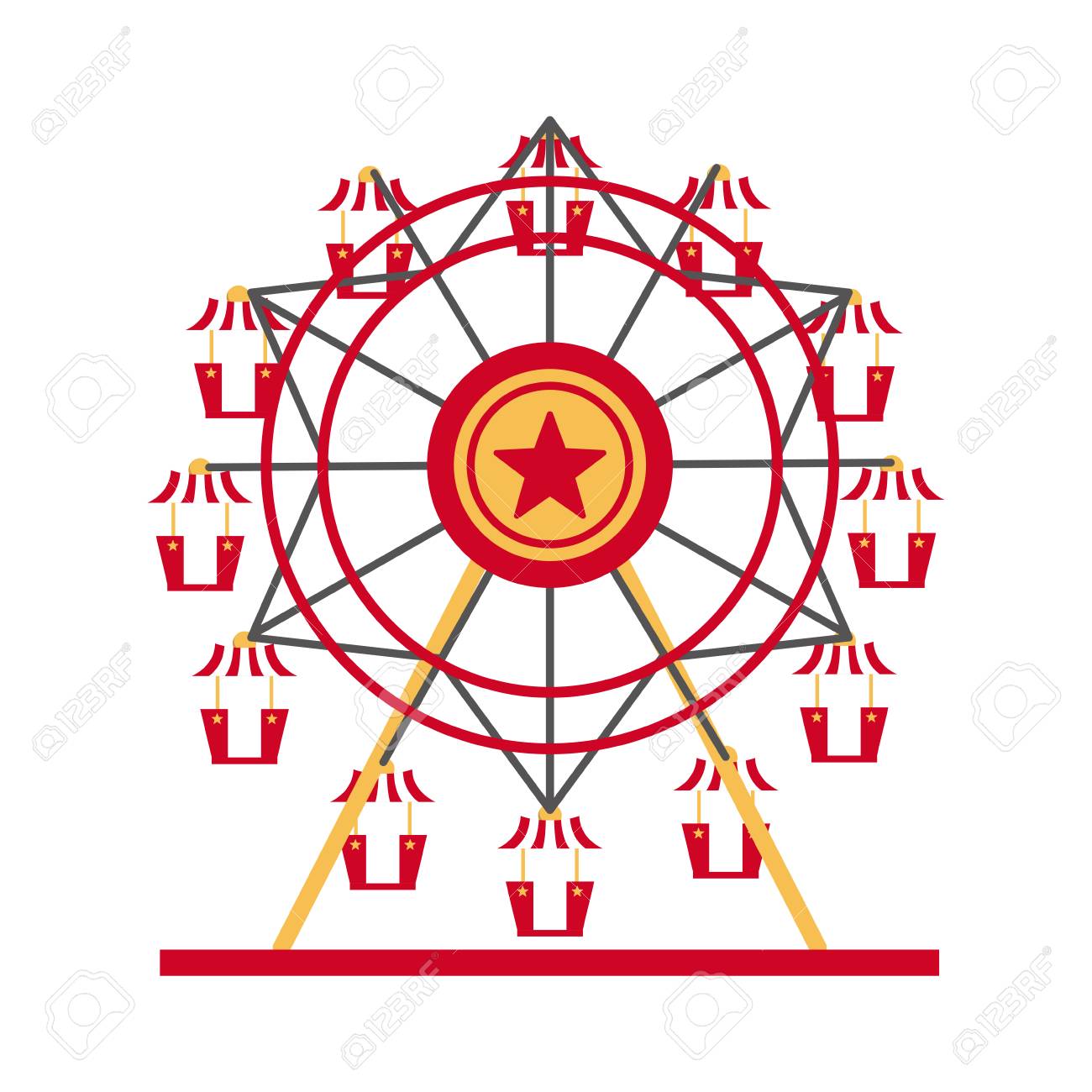 Ferris Wheel Clipart Images 1300x1300 Ferris Wheel Clipart Images