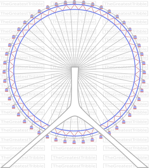 Ferris Wheel Tianjin Eye Ferris Wheel Png Vector Etsy 570x642 Ferris Wheel Tianjin Eye Ferris Wheel Png Vector Etsy