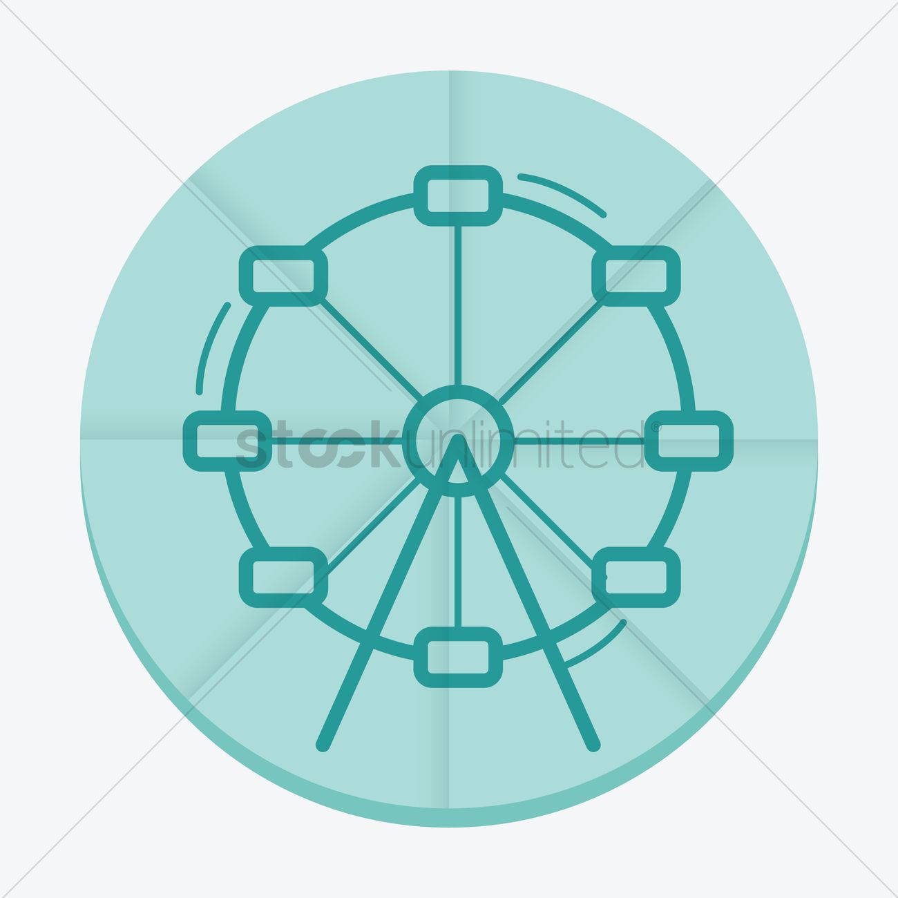 Free Ferris Wheel Vector Image 1300x1300 Free Ferris Wheel Vector Image