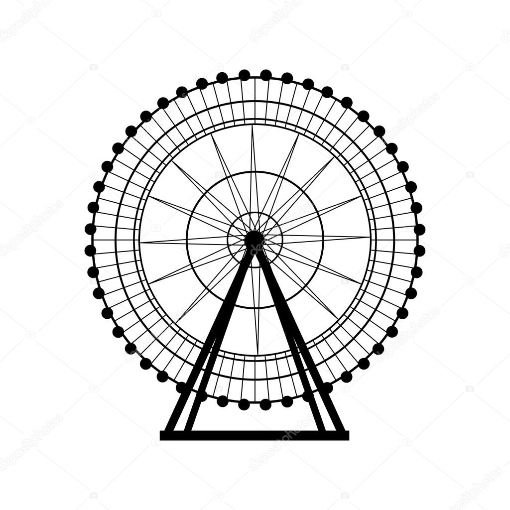 Huge Collection Of 'ferris Wheel Silhouette' Download More Than 1024x1024 Huge Collection Of 'ferris Wheel Silhouette' Download More Than