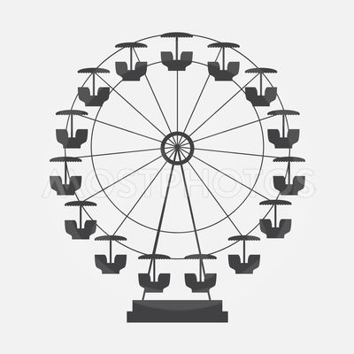 Download Ferris Wheel Silhouette Vector Free Clipart Royalty Free 400x400 Download Ferris Wheel Silhouette Vector Free Clipart Royalty Free