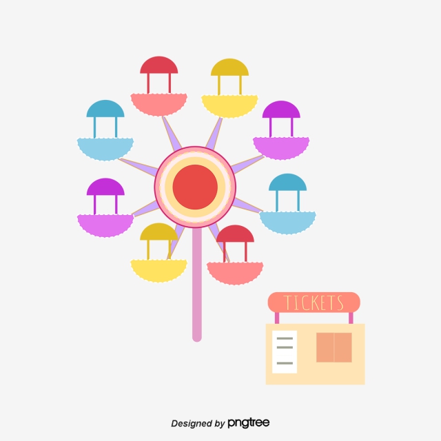 Ferris Wheel Png, Vectors, And Clip 640x640 Ferris Wheel Png, Vectors, And Clip