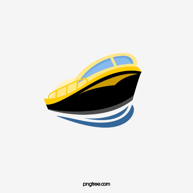 640x640 Vector Illustration Speedboat, Speedboat, Ferry, Vector Png