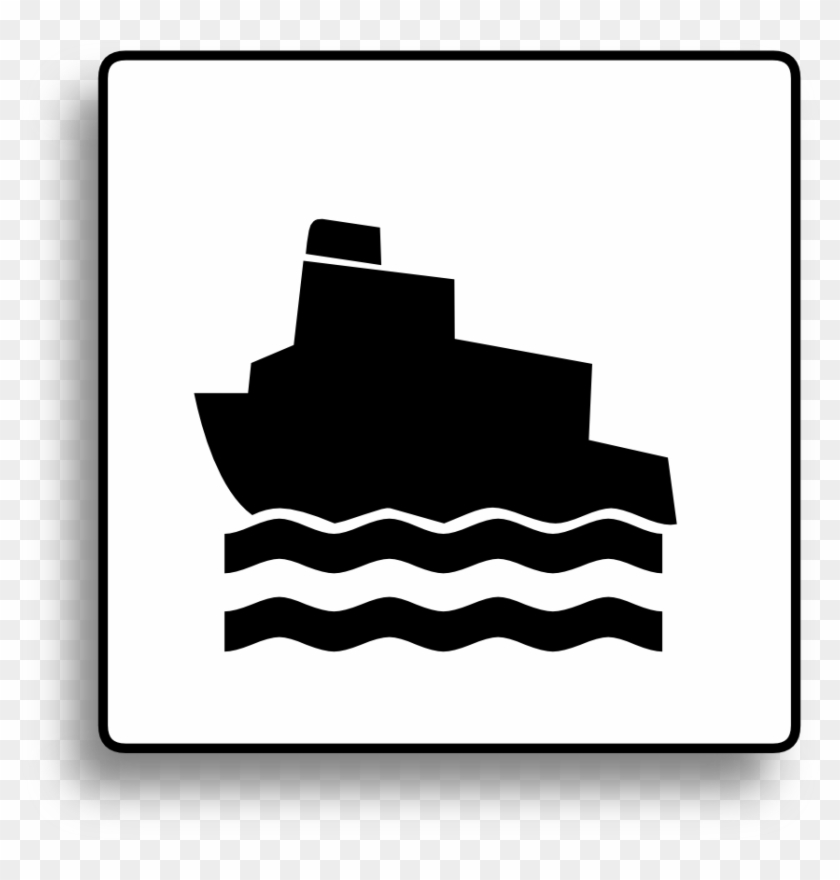 840x880 Ferry Icon For Use With Signs Or Buttons