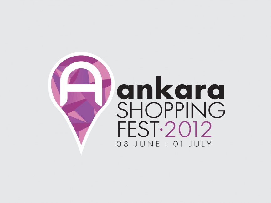 866x650 Ankara Shopping Fest Vector Logo