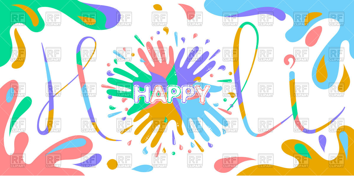 1200x596 Banner For Holi Fest Vector Image Of Holiday Rodnikovay