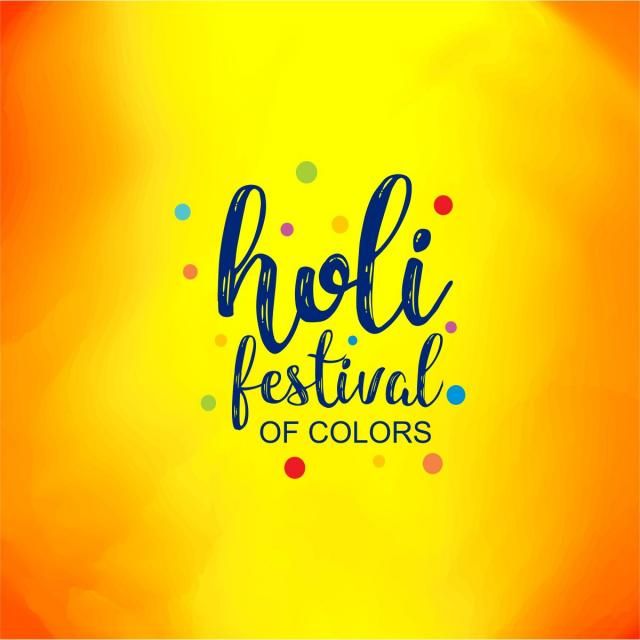 640x640 Holi Festoval Of Colors Banner, Holi, Happy, Festival Png