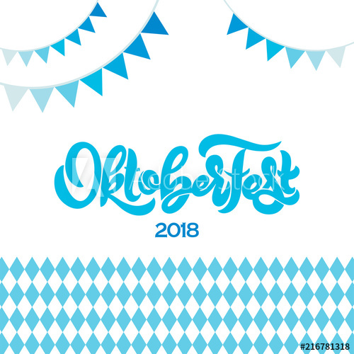 500x500 Oktoberfest Logotype Beer Festival Banner Vector Illustration