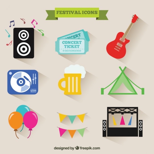 626x626 Festival Icons Vector Free Download