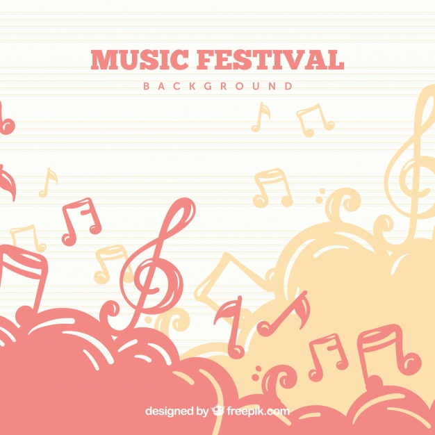 626x626 Simple Background For Music Festival Vector Free Download
