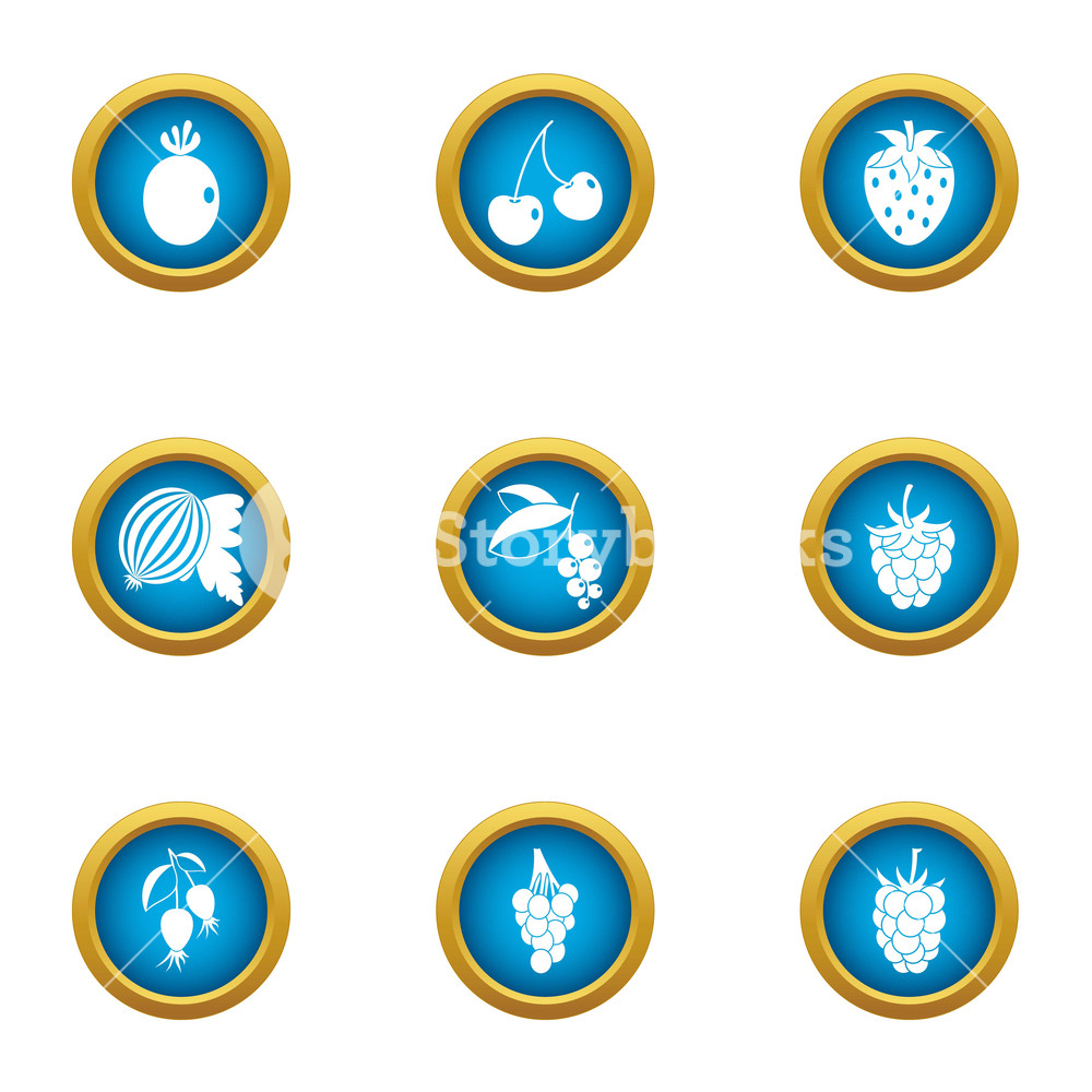 1000x1000 Fetus Icons Set Flat Set Of Fetus Vector Icons For Web Isolated