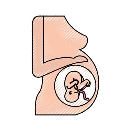 450x450 Vector Of Pregnant Woman With Her Fetus