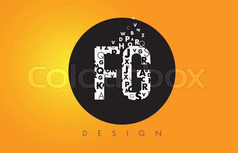 Fg F G Logo Design Made Of Small Stock Vector Colourbox 800x515 Fg F G Logo Design Made Of Small Stock Vector Colourbox