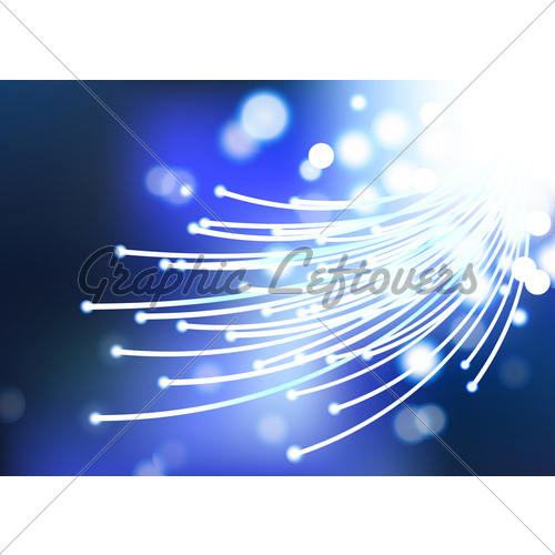 500x500 Spark Flash Fiber Optic Cable Internet Background Gl Stock Images
