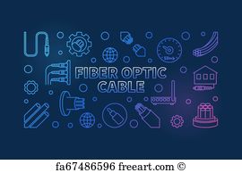 270x194 Free Art Print Of Fiber Optic Cable Illustration Of An Open Fiber