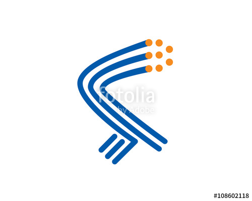 500x400 Fiber Optic Logo Stock Image And Royalty Free Vector